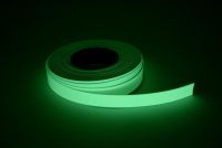 Glow in the dark 25mm PVC tape